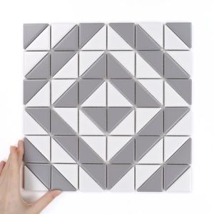 Țiglă Aztec Cube Gri Mată