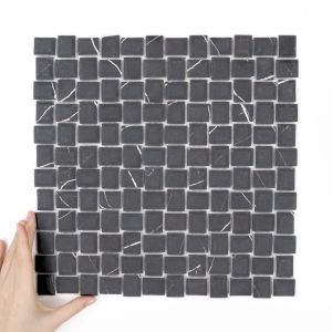 Țiglă Cube Marble Nero Mată
