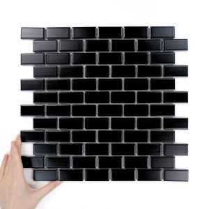 Țiglă Mini Cărămidă Negru Mată