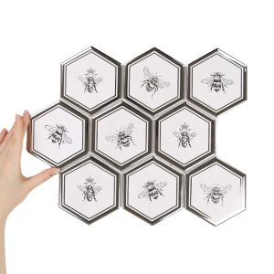 Țiglă Hexagon XL Queen Bee Silver