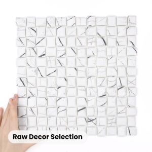Țiglă Cube Marble Carrara Mată