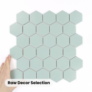 Țiglă Hexagon Mare Mentă Mată