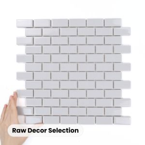 Țiglă Mini Cărămidă Gri Lucioasă