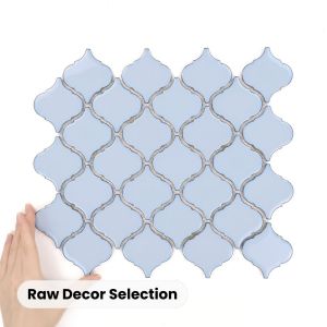 Țiglă Arabesque Mediu Baby Blue Lucioasă