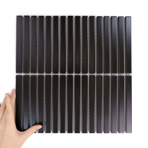 Țiglă Stick Negru Mată