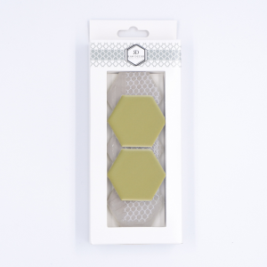 Probă: Hexagon Mare Golden Olive Mată
