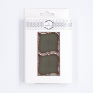 Probă: Arabesque Mediu Smoke Grey Lucioasă