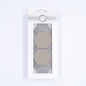 Probă: Hexagon Mare Grafit Antiderapantă