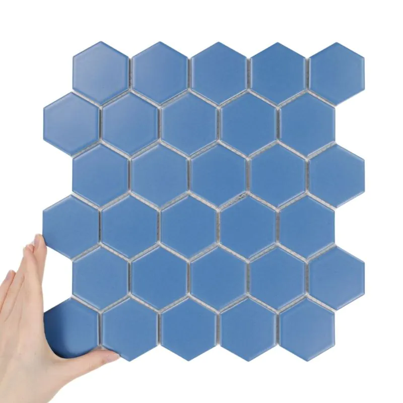 Țiglă Hexagon Mare Old Navy Mată