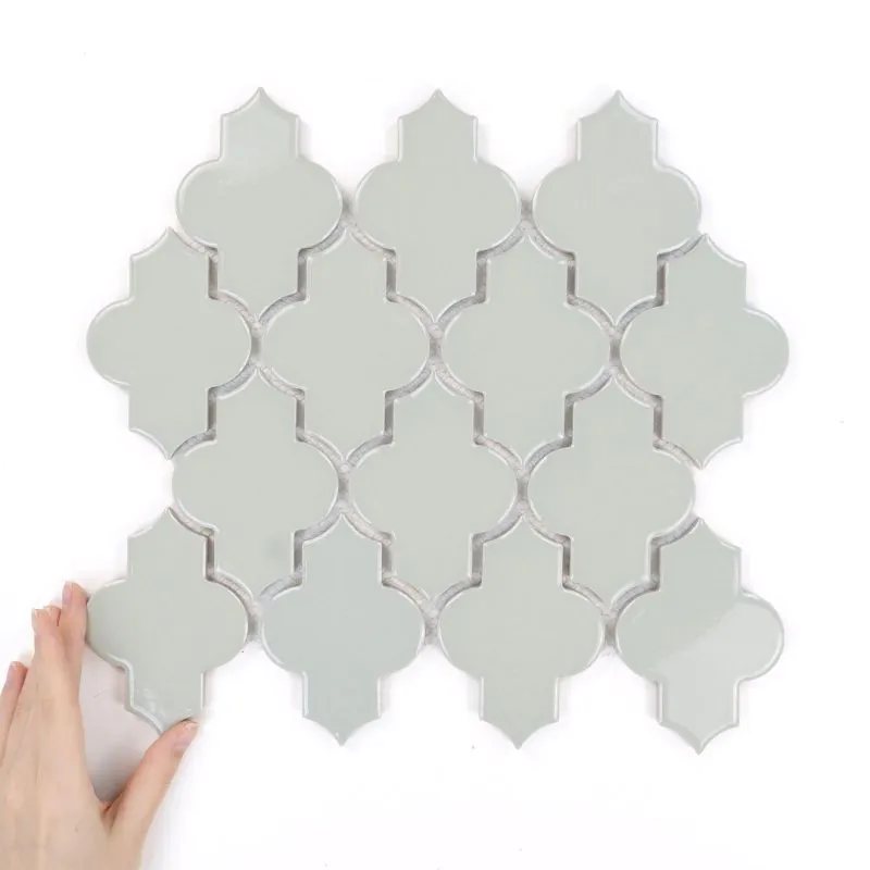 Țiglă Arabesque Dover Sage Lucioasă