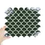 Țiglă Flabellum Mic Emerald Lucioasă