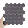 Țiglă Hexagon Mare Antracit Antiderapantă