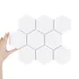 Țiglă Hexagon XL Alb Lucioasă