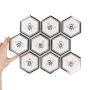 Țiglă Hexagon XL Queen Bee Silver
