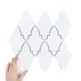Țiglă Arabesque Shield Albă Lucioasă