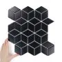 Țiglă Diamond Negru Mată