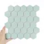 Țiglă Hexagon Mare Mentă Mată