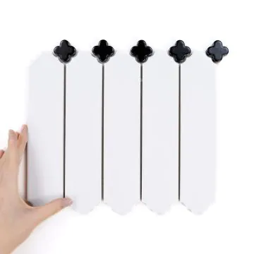 Țiglă Cecile White Lucioasă Trifoi Black
