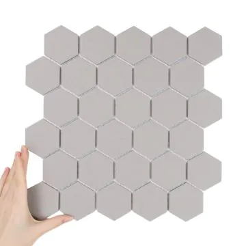 Țiglă Hexagon Mare Grafit Antiderapantă