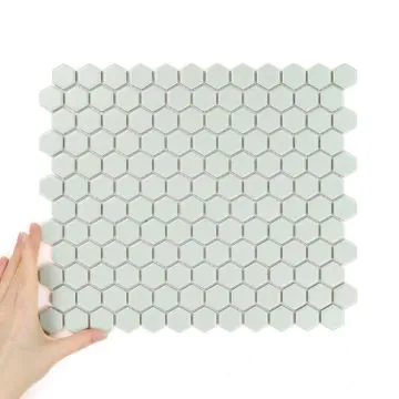Țiglă Hexagon Mic Fistic Mată