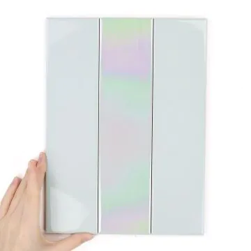 Țiglă Metropolis Holo Green Lucioasă (pachet de 3 plăci)