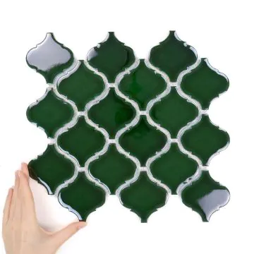 Țiglă Arabesque Mare Emerald Lucioasă