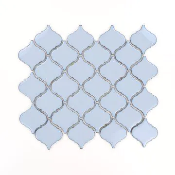 Țiglă Arabesque Mediu Baby Blue Lucioasă