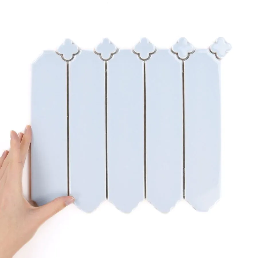 Țiglă Cecile Baby Blue Lucioasă 