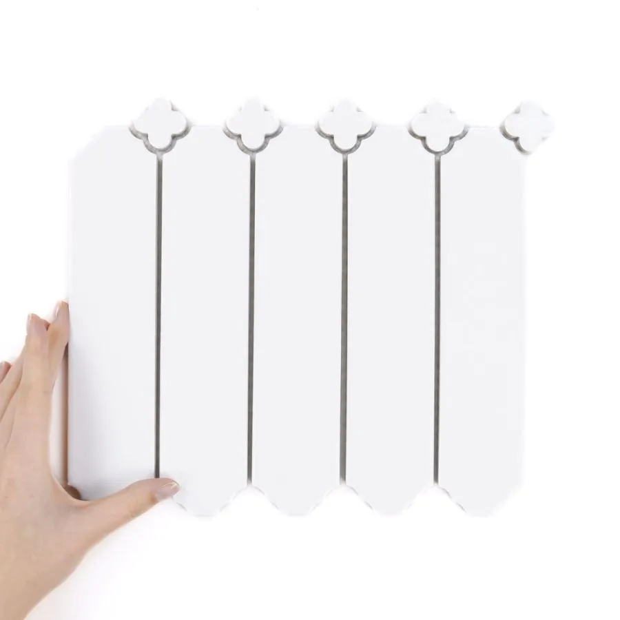 Țiglă Cecile White Lucioasă 