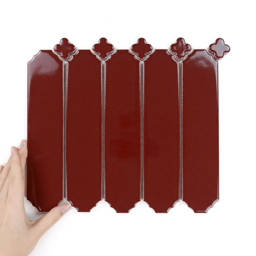 Țiglă Cecile Rubin Lucioasă