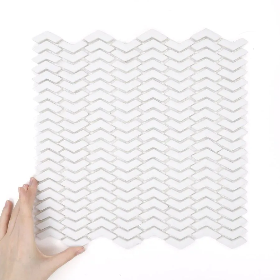 Țiglă Sparrow White Mată