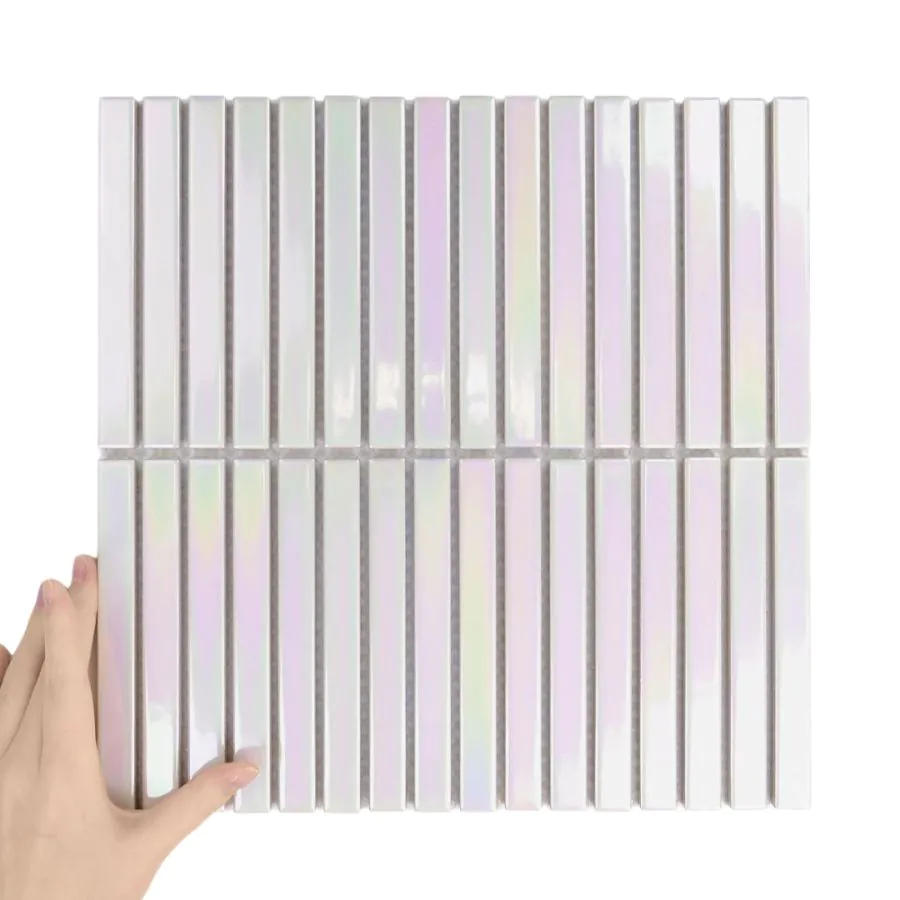 Țiglă Stick Holo White Lucioasă