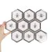 Aktualnie wybrany produkt: Țiglă Hexagon XL Queen Bee Silver