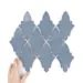 Aktualnie wybrany produkt: Țiglă Arabesque Shield Teal Blue Lucioasă