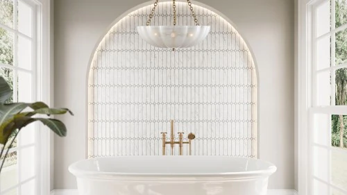 Forme Rotunjite În Interior: Cum Să Accentuați Tendința Cu Mozaicuri?