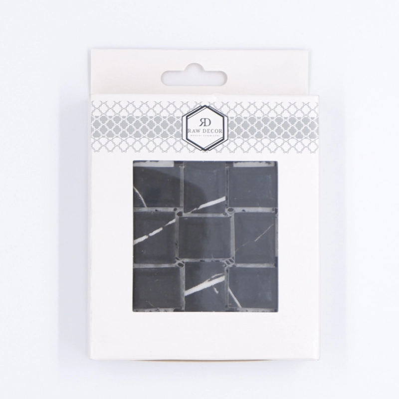 Probă: Cube Marble Nero Mată