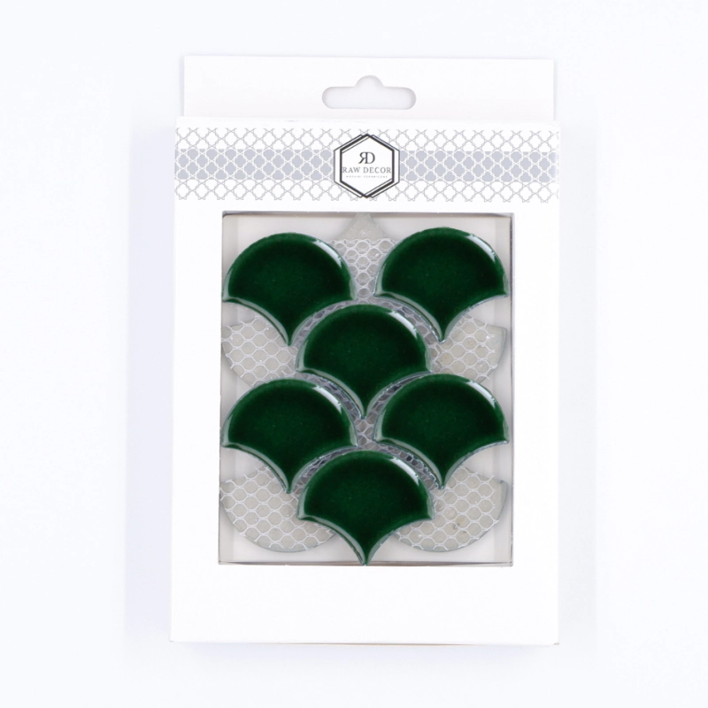 Probă: Flabellum Mic Emerald Lucioasă