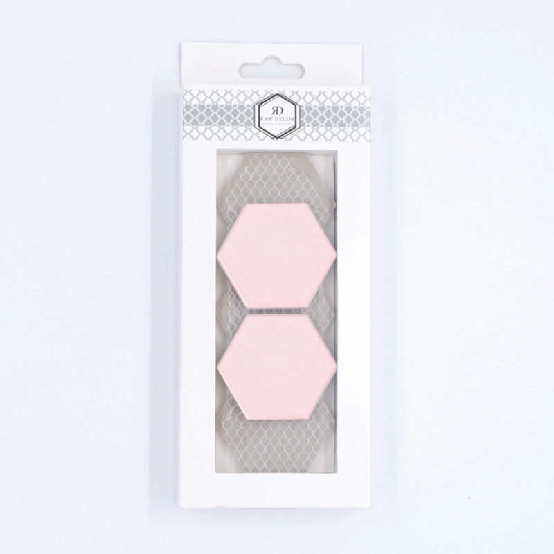 Probă: Hexagon Mare Pink Mată