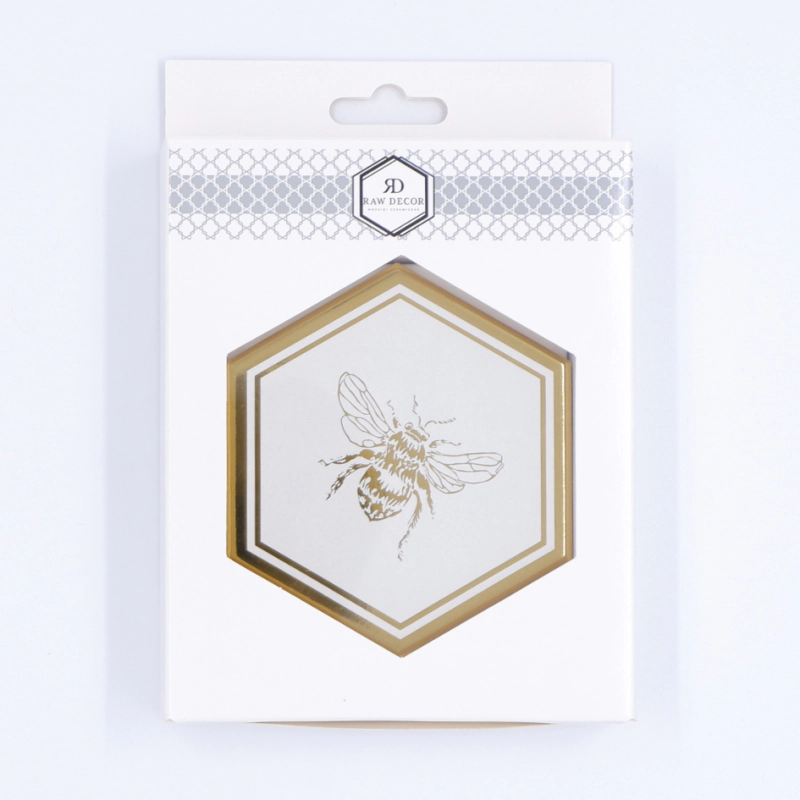 Probă: Hexagon XL Queen Bee Gold - Colecția Bee
