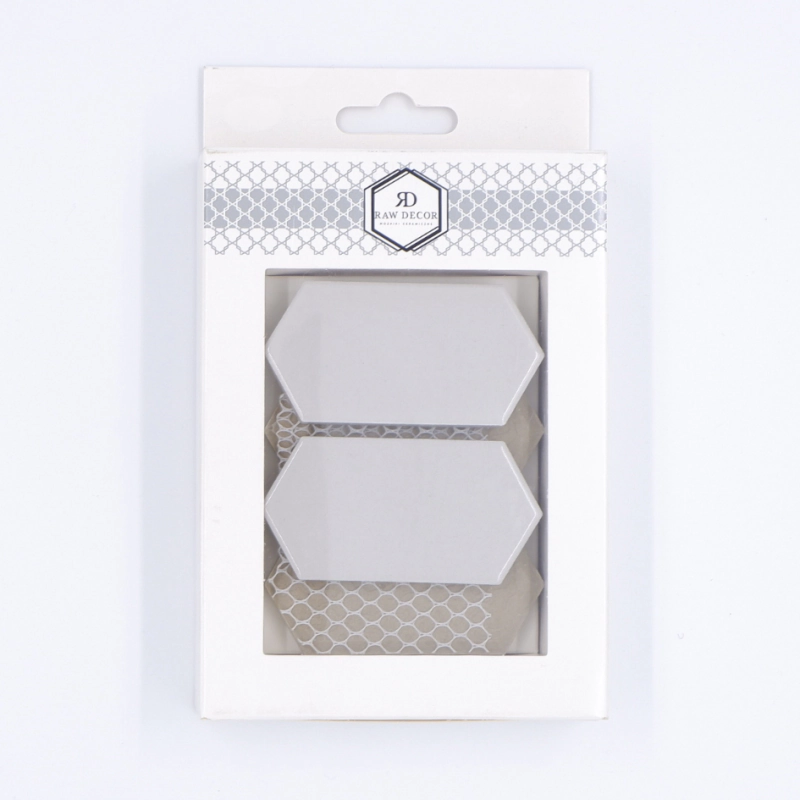 Probă: Hexalong Gri Deschis Lucioasă