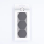 Probă: Hexagon Mare Gri Închis Mată
