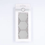 Probă: Hexagon Mare Gri Deschis Mată