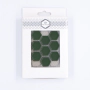 Probă: Hexagon Mic Verde Închis Mată