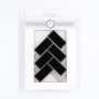 Probă: Herringbone Negru Mată
