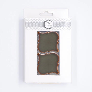 Probă: Arabesque Mediu Smoke Grey Lucioasă