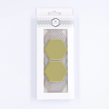 Probă: Hexagon Mare Golden Olive Mată